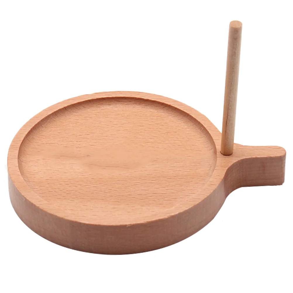 Держатель для вязания крючком кольцо из нитки шерстяная шпуля стойка пальцев