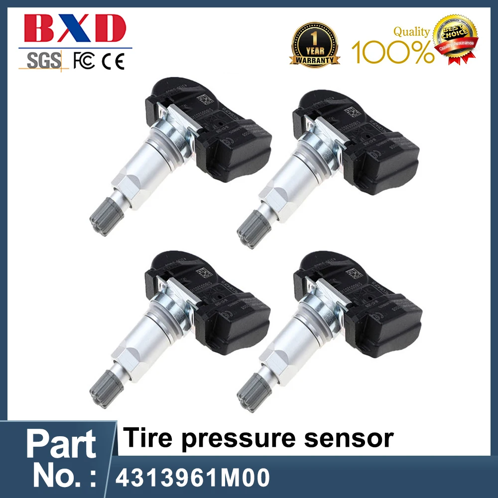 TPMS 433 МГц для Suzuki Vitara OE 43139-61M00 4313961M00 43130-61M00 Tpms датчик s для детской системы мониторинга давления