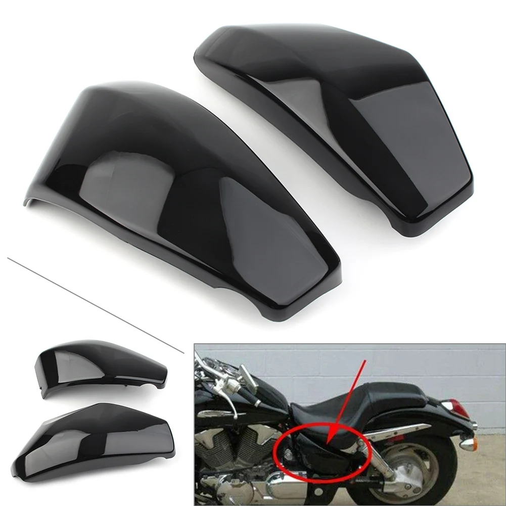 1 пара боковых чехлов для аккумулятора мотоцикла из АБС-пластика Honda VTX1300 Retro Spoke