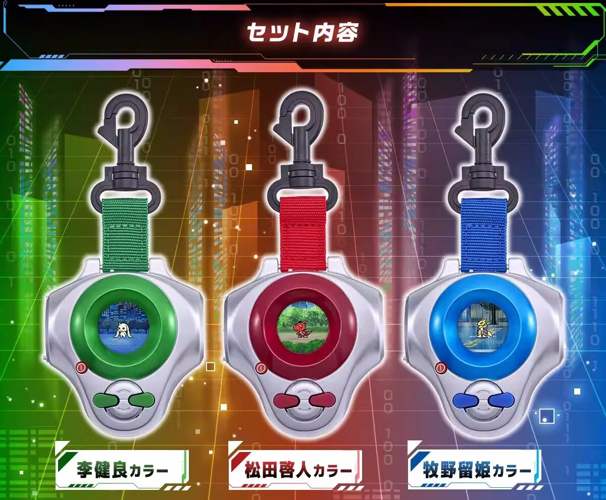 Фото В наличии: Новинка! Bandai Digimon Adventure D-Ark -25th Color Evolution Ruki Kenryo Reinamon Lee Digivice CSA Аниме-устройство/игрушка №3