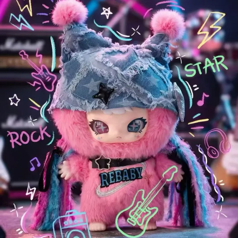 Фото Плюшевая фигурка Rebaby из серии 400% в закрытой упаковке, пушистая виниловая кукла, настольное украшение, коллекционный декоративный подарок для молодежи №2