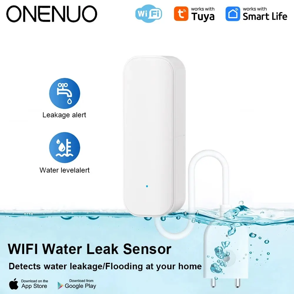 

ONENUO Датчик Уровня Воды Wi-Fi/Zigbee