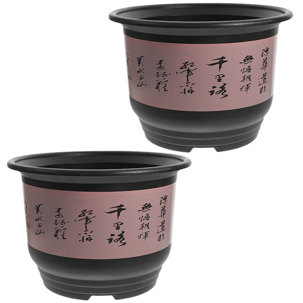 

Container Plastic Planting Pot Indoor Pot Planter Hole Orchid Indoor Plants