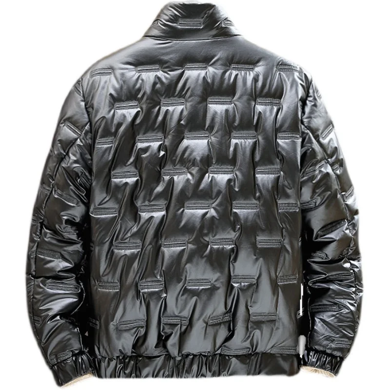 Cotton padded clothes for men 2022 men's stand collar cotton padded clothes for men thickened winter cotton padded clothes for m