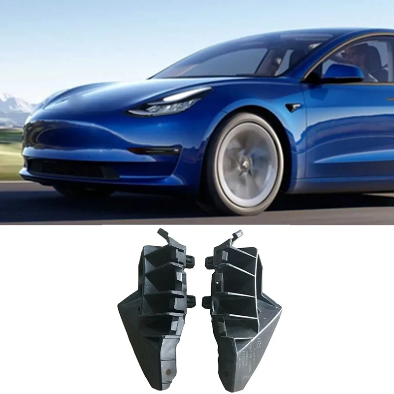 

1 пара 1095495-00-A 1095496-00-A крыло переднего бампера крышка кронштейна L & R пластик для Tesla модели S 2012-2023 109549500A 109549600A