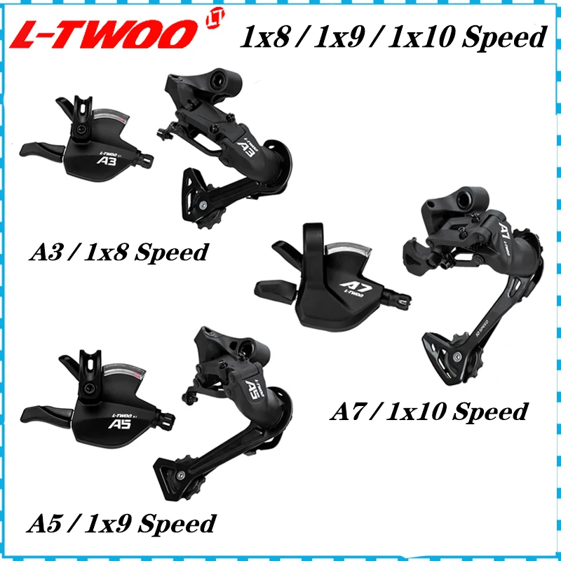 LTWOO MTB Bike Derailleurs A3 A5 A7 1x8 1x9 1x10-Speed Trigger Shifter Mountain Bike 8S 9S 10S Shift 8 9 10V Compatible SHIMANO