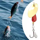 Блёстки Спиннер рыболовная приманка металлическая вращающаяся ложка приманка крючок для джиггинга Рыболовная Снасть жесткие приманки рыба бионические приманки с рыбой Y1Y7