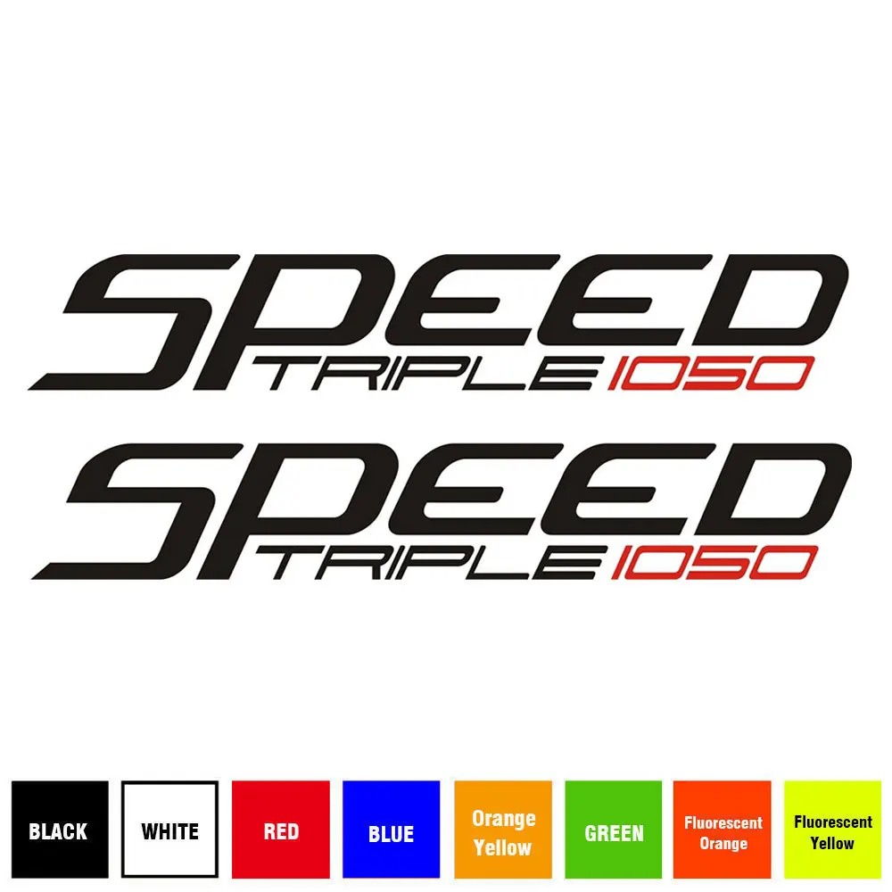 

X2 (пара) для Triumph Speed Triple 1050, наклейки на обтекатель мотоцикла/наклейки