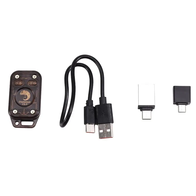 Фото Эмулятор смарт-карт AAAEL Chameleon V3.0 RFID ID IC 125 кГц 13,56 МГц, считыватель смарт-чипов, копировщик меток, устройство чтения/записи + 2 карты UID №4