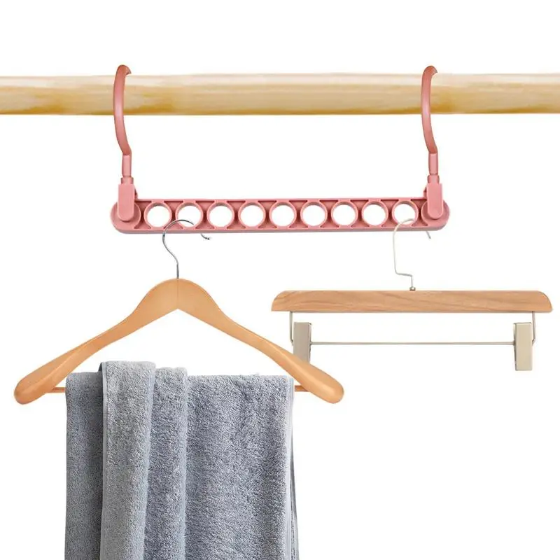 

Волшебные вешалки, креативный органайзер для шкафа, волшебные компактные вешалки для шкафа с 9 отверстиями для одежды, рубашек