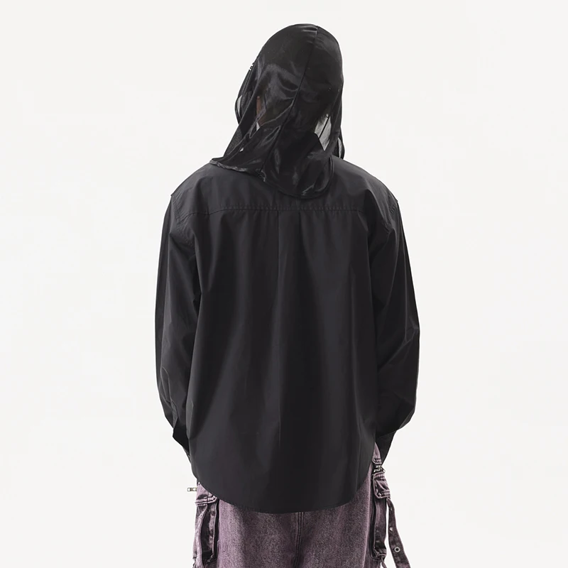 PFNW Американская рубашка нестандартной формы Machete мужская уличная одежда с