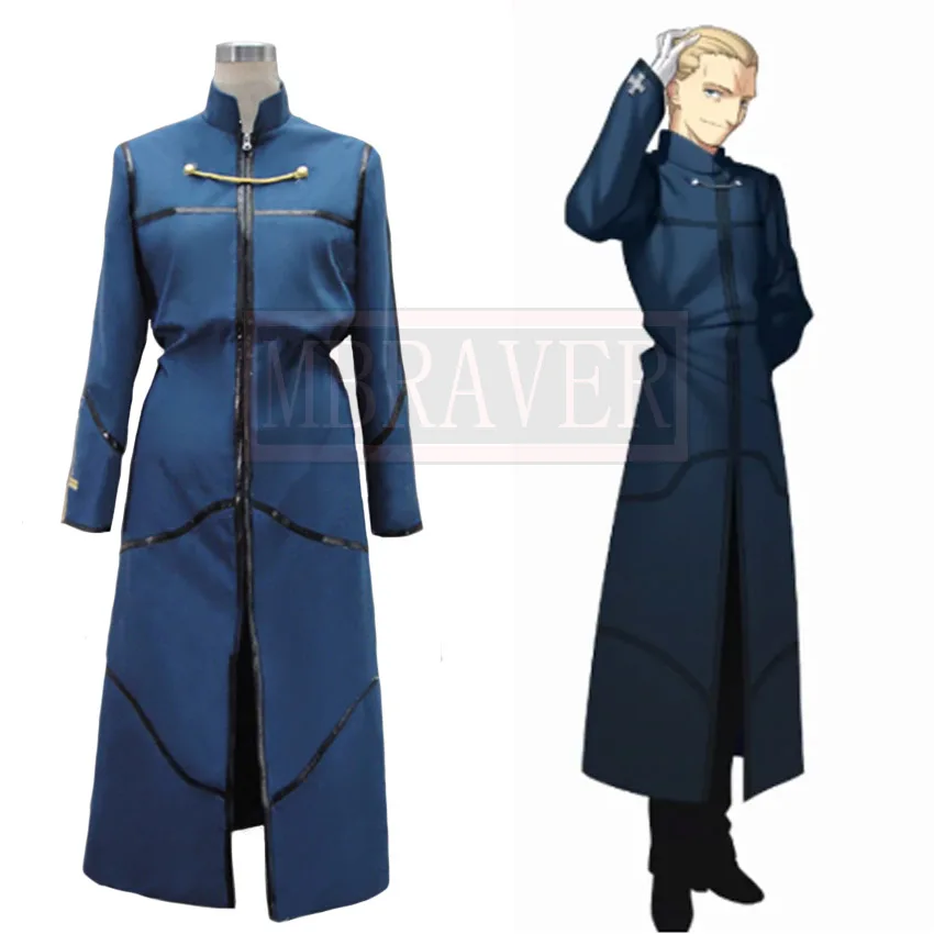 Fate Zero Kayneth El-Melloi Archibald Косплей Костюм Хэллоуин Патри Униформа Настроить любой