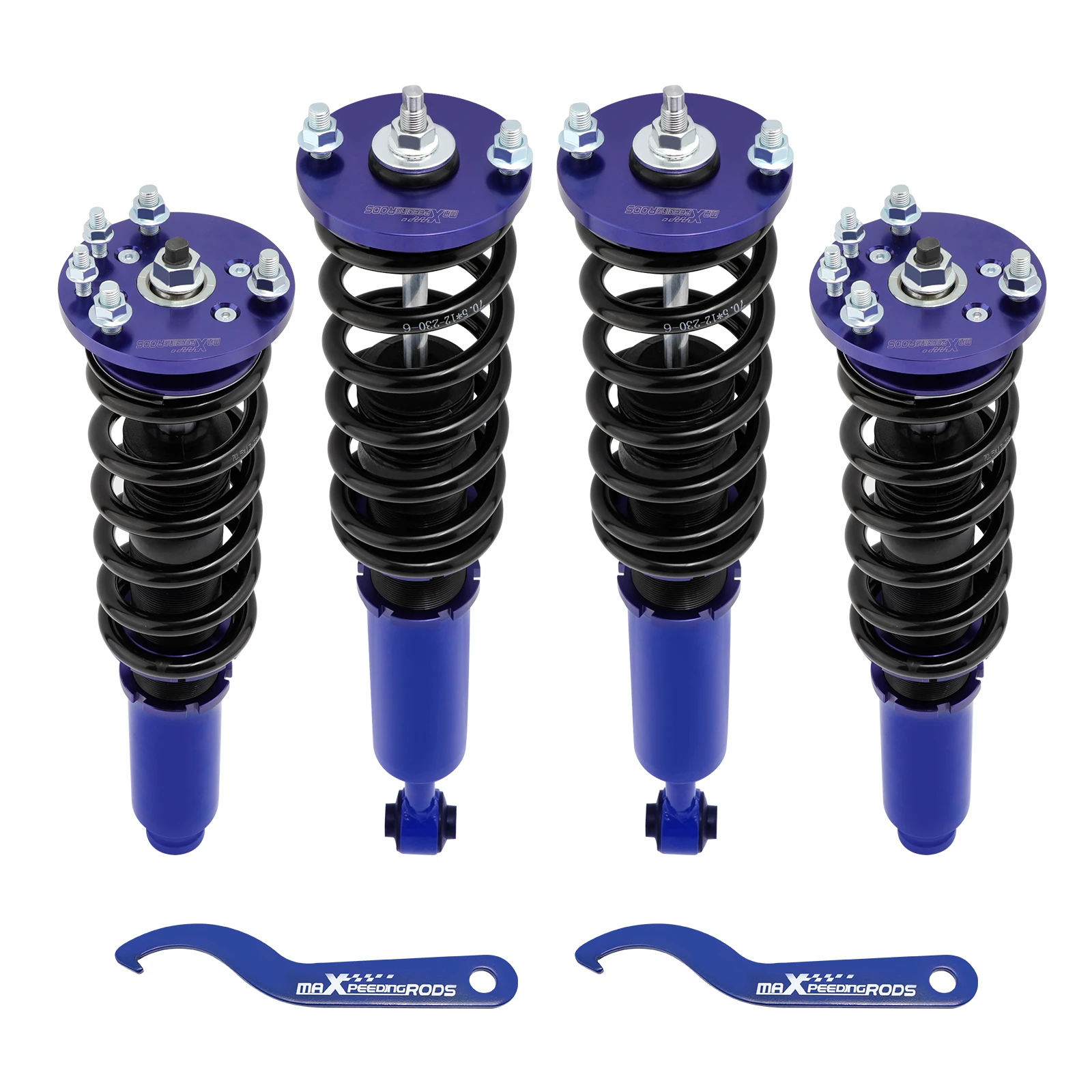 

Синие ударные стойки Coilover для Honda Accord 2003-2007
