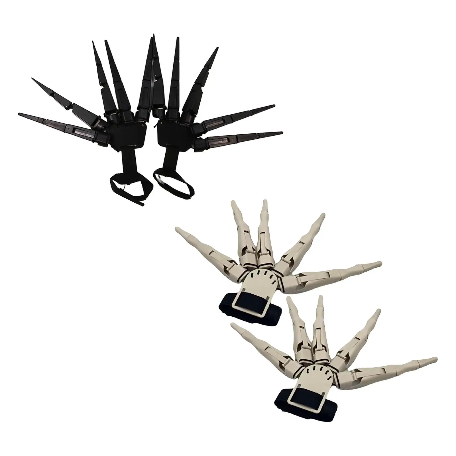 

Halloween Articulated Fingers Funny Makeup for Carnival Holidays