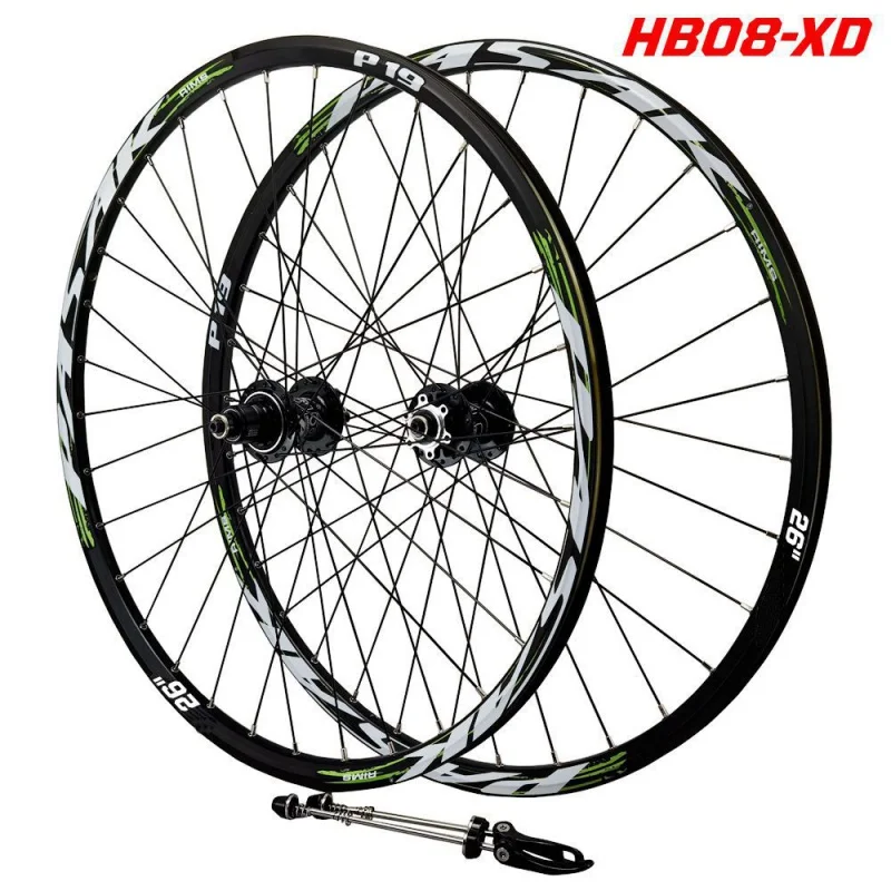 

MTB bicycle wheeles bike wheel 26/27.5/29er disc brake XD/XDR 11/12speed AXS/XXD/X01/GX 32Holes front 2 rear 4 sealed bearings