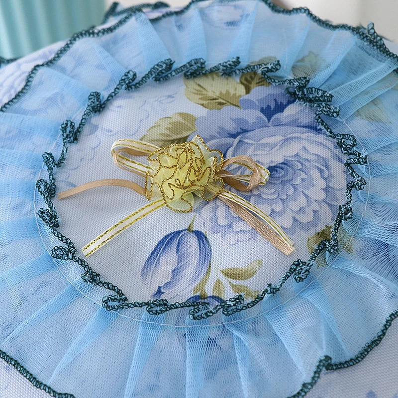 Пылезащитный чехол для рисоварки с цветочной кружевной вышивкой домашний