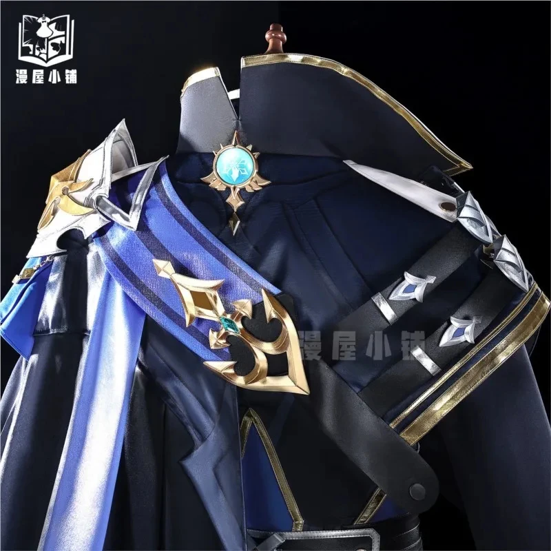 Фото Костюм для косплея COSGenshin Impact Knights of Favonius, полный комплект для женщин, для вечеринки на Хэллоуин №2