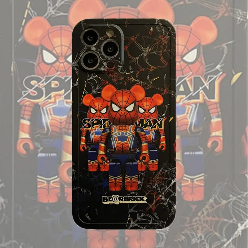 

Disney Cartoon New Phone Case Shockproof Protective Cover for Iphone 13 12 11 Pro Mini XS MAX 7 8 Plus X XR Silicone Soft Cover