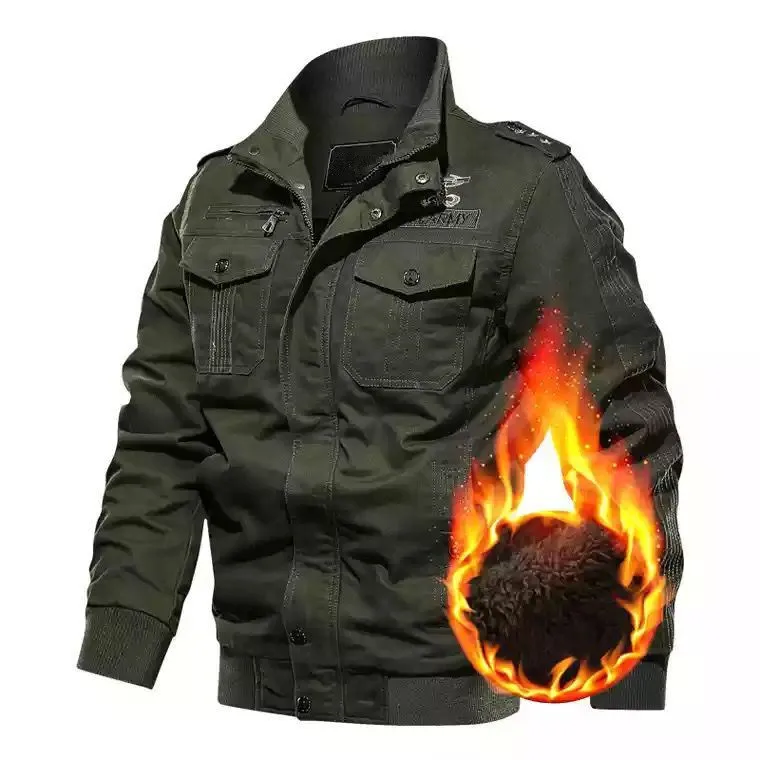 

2022 Boutique Men's Spring Coat Youth Slim Casual Windbreaker Plush Jacket New Men's Outwear Trend