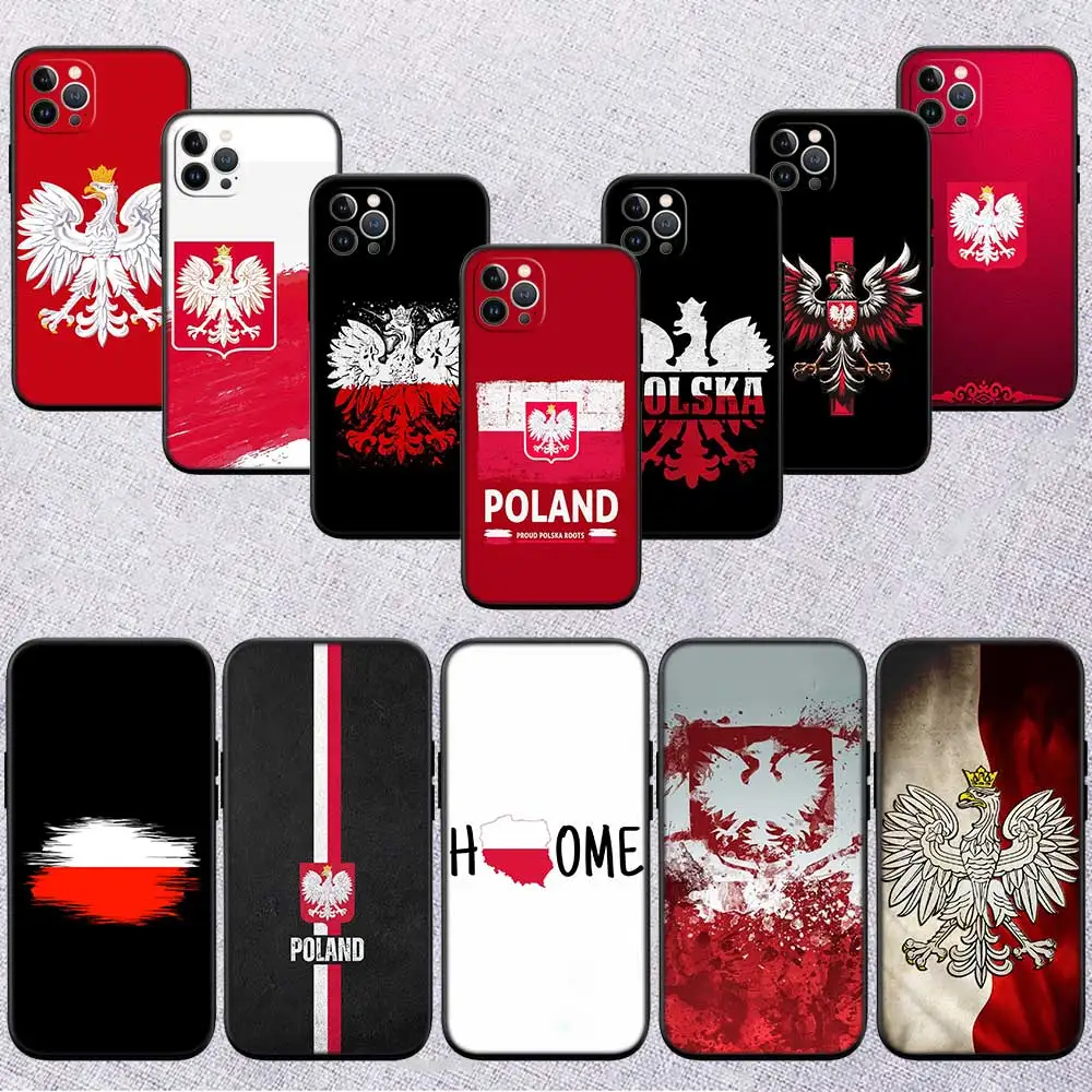 Фото Чехол с флагом Польши HY23 для Motorola Edge 60 60s 70 G86 G56 G54 E14 G04S G45 G54 G64 S30 S50 X30 X40 X50 Ultra Pro Power №3