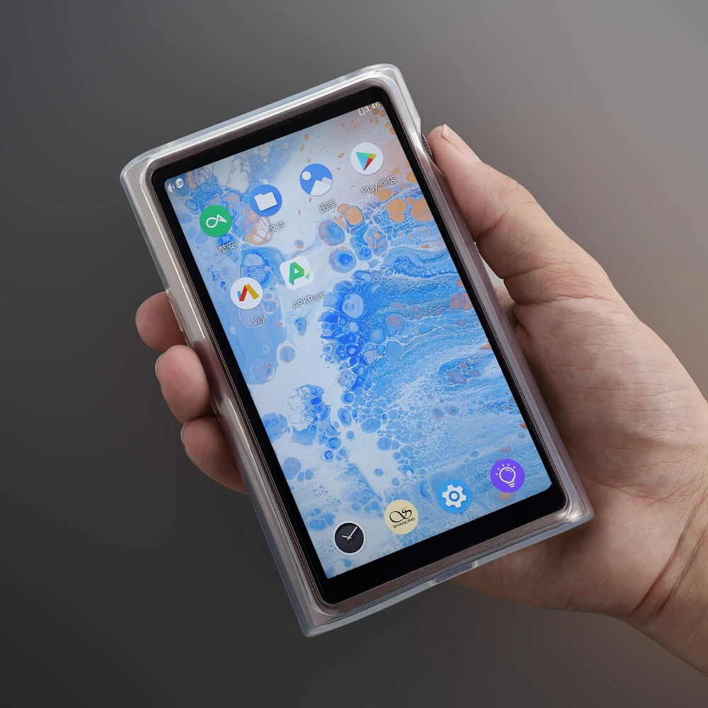 Прозрачный защитный чехол из ТПУ для музыкального проигрывателя SHANLING M7