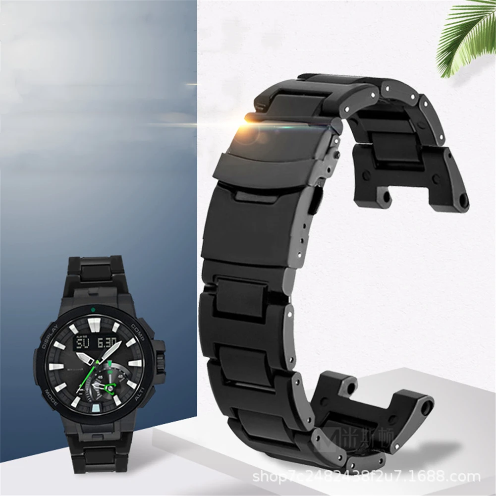 

for Casio PROTREK PRW-7000FC Watch Bands Wrist Strap Plastic Watchband