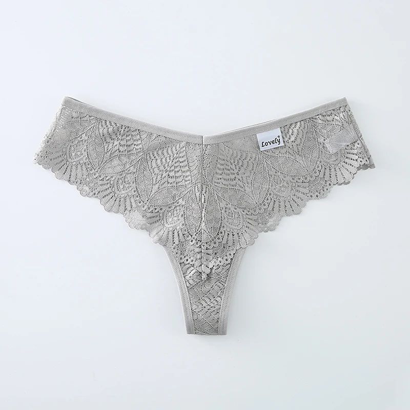 

1pcs Sexy Lace Panties For Woman Thongs Underwear For Women Low-Rise G-string Ladies Intimates Female Underpants NEW BANNIROU
