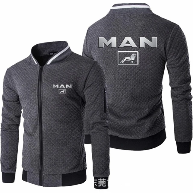 

Куртка мужская демисезонная с логотипом Далласа, модная спортивная одежда с длинным рукавом, повседневная толстовка на молнии, Свитшот