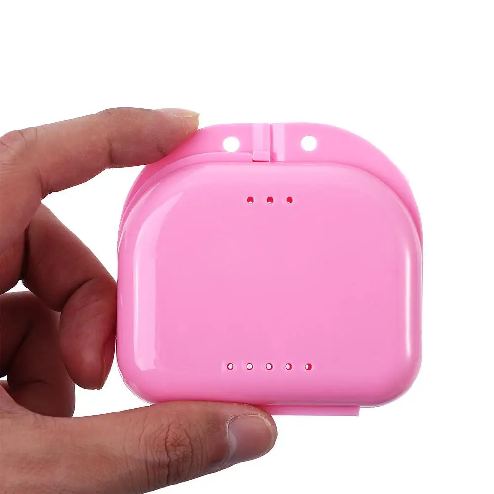 Зубная ортодонтическая удобная коробка для ухода за полостью рта практичная