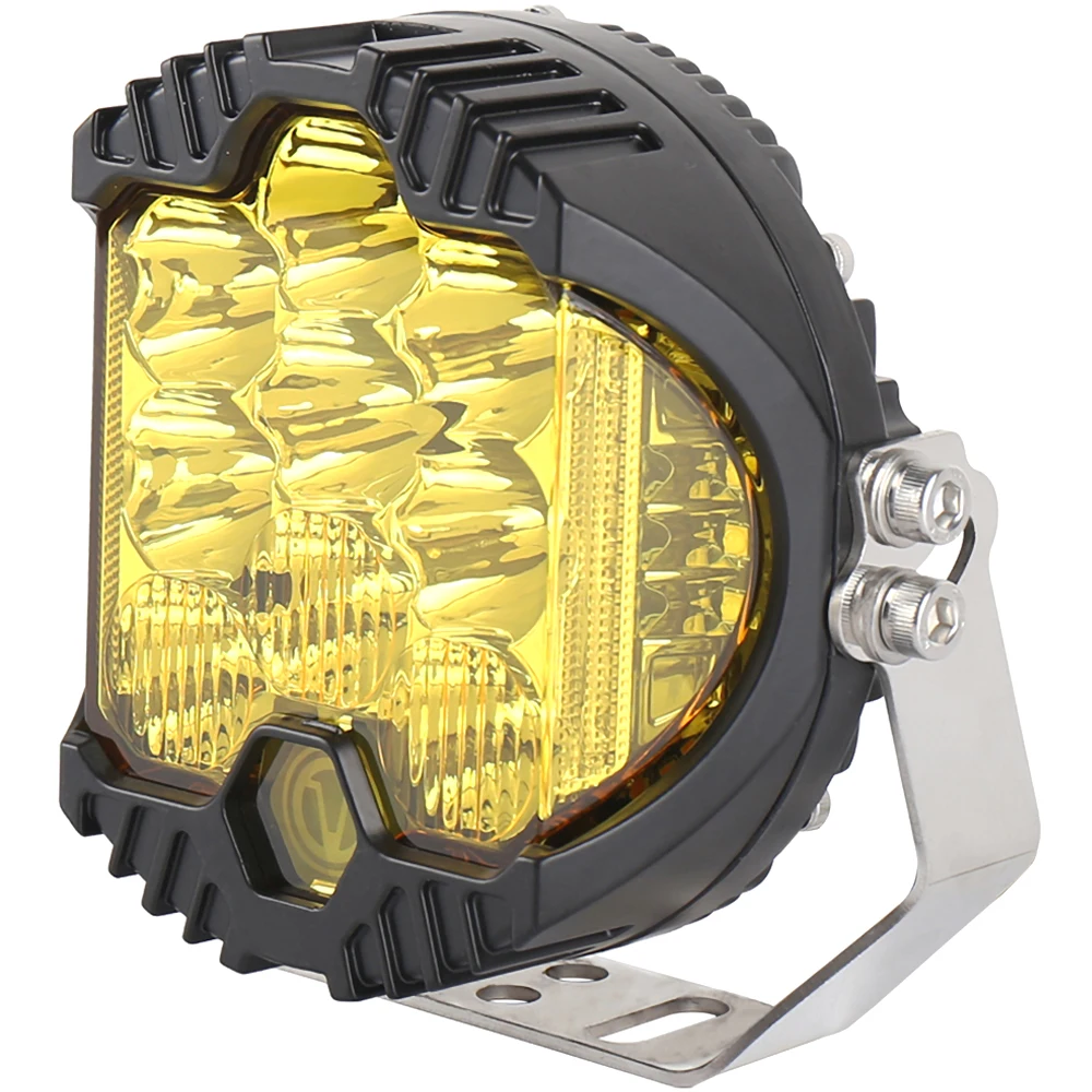 

5 Inch Motorcycle LED Headlights Hi Lo Beam Light 50W 12V 24V 5000LM 9 DRL Headlight For Niva Motorcycle Lada Offroad 4x4 UAZ