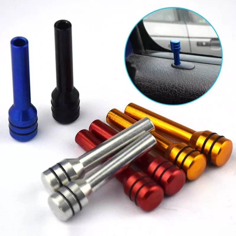 

Security Door Lock Pins 5 Colors Aluminum Alloy Doorslot Button Buckle Universal Auto Truck Interior Door Locks Pull Pins