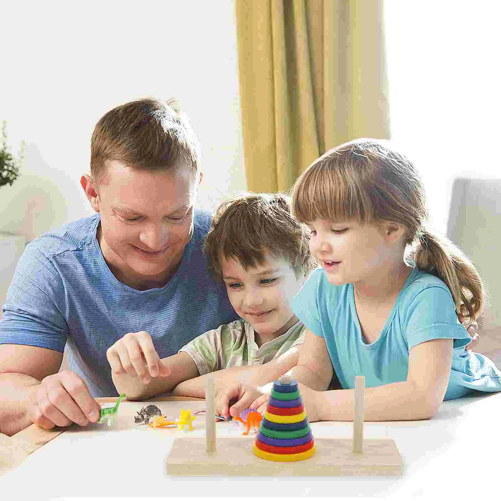 Деревянная головоломка для мозга голои башни Лу Бан Мяч Интеллектуальная