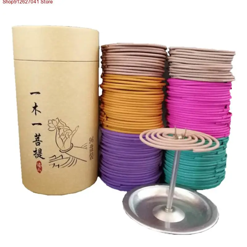 

96 plates natural sandalwood incense rose aromatherapy fragrance home deodorant toilet floral Hygienic fragrance home docor