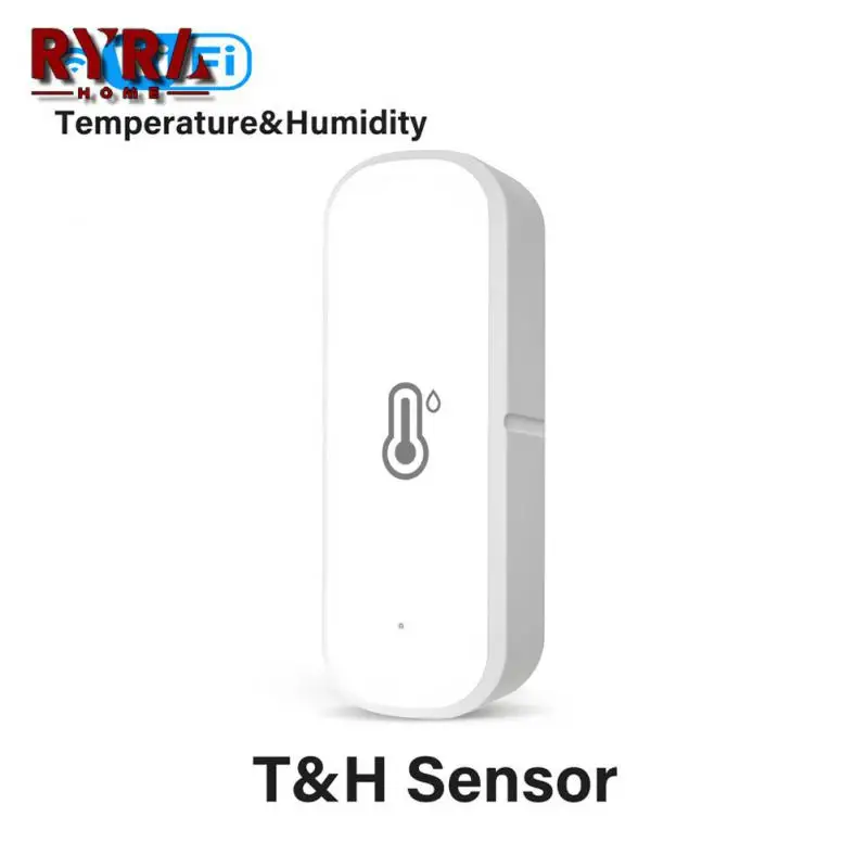

Indoor Hygrometer Tuya Wifi Temperature Humidity Sensor Voice Control Smart Home Temperature And Humidity Sensor Thermometer