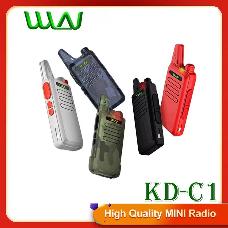 

WLN KD-C1 Mini Portable Ham-Radio USB High Quality hf Transceiver KD C1 uhf Communicator Station Mi-Ni wln KDC1