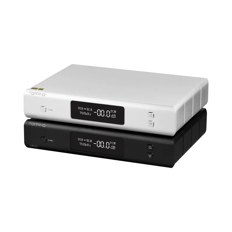 Настольный Hi-Fi декодер TOPPING D90LE ES9038Pro D90 LE DAC IIS Bluetooth 5 0 DSD512 PCM768kHz LDAC Полностью