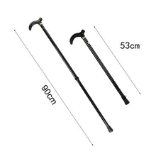 Adjustable Trekking Pole Stable Adjustable Walking Stick with Ergonomic Handle for Women Men Anti-skid Crutch Hiking Cane 2
