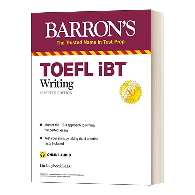 

Английский оригинал: Баррон TOEFL IBT письмо с онлайн аудио