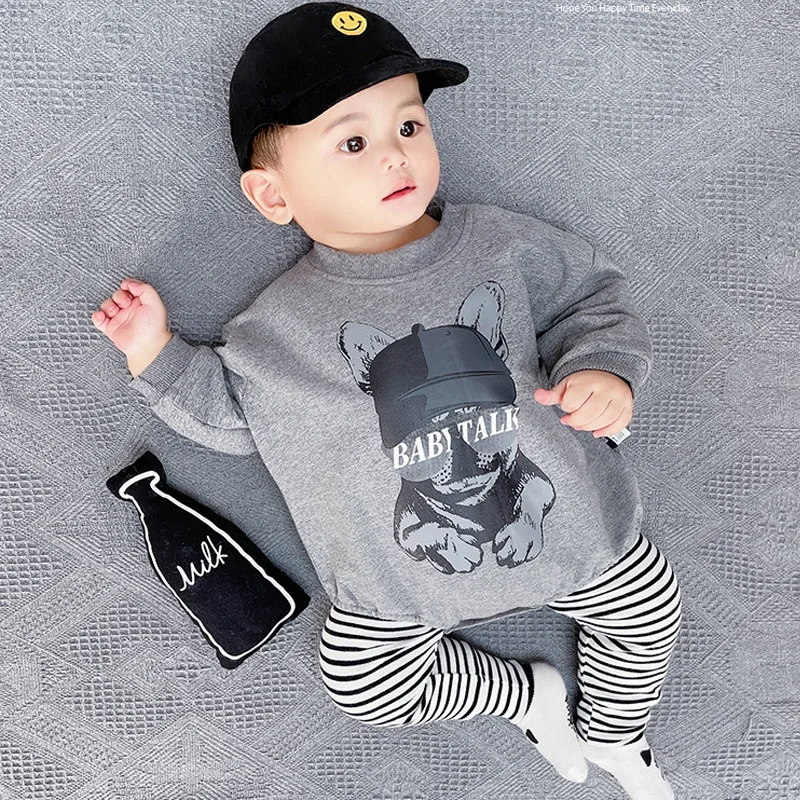 Детский хлопковый комбинезон с