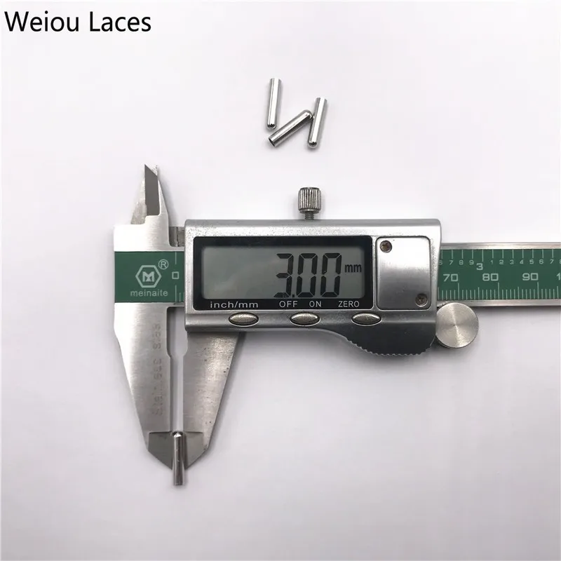 Weiou Lace Silver Tips 1000pcs Affordable Wholesale 3*12.7mm Sneaker Replacement Heads Pajamas Hoodie Draw String Metal Aglets