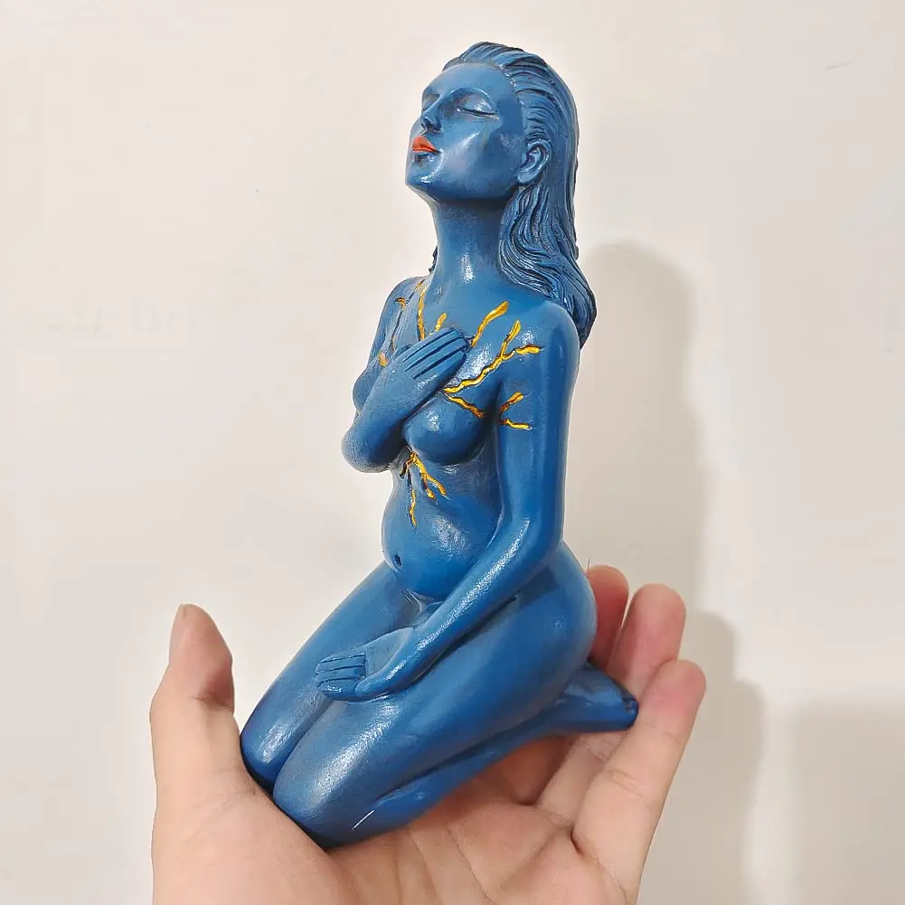 

HuaYang Self Love & Shaping Spirit Godness Statue Self Love Statue Art, Decorative Gifts Valentine's Day Gift Home & Kitchen De