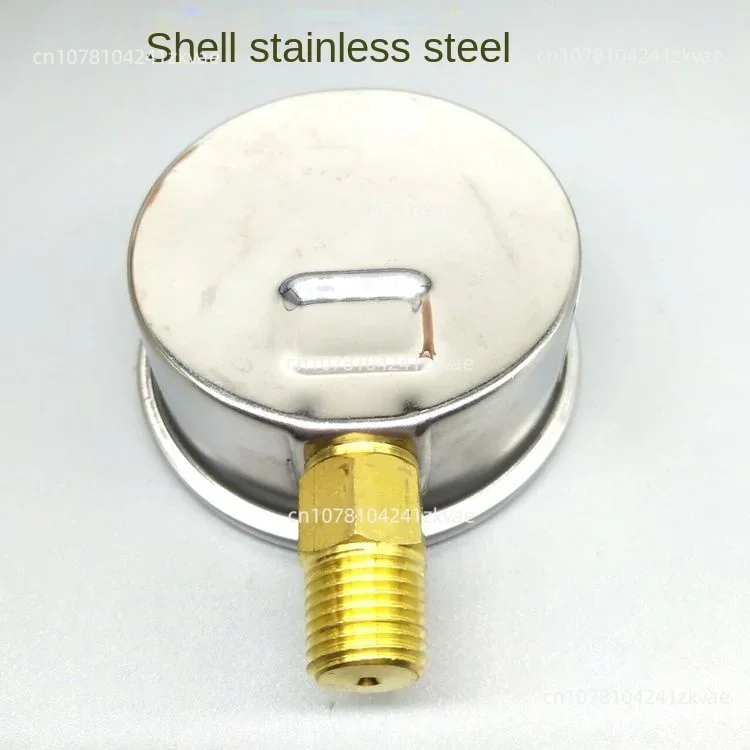 Осевой амортизирующий манометр прибор для измерения давления воды и масла YN60Z