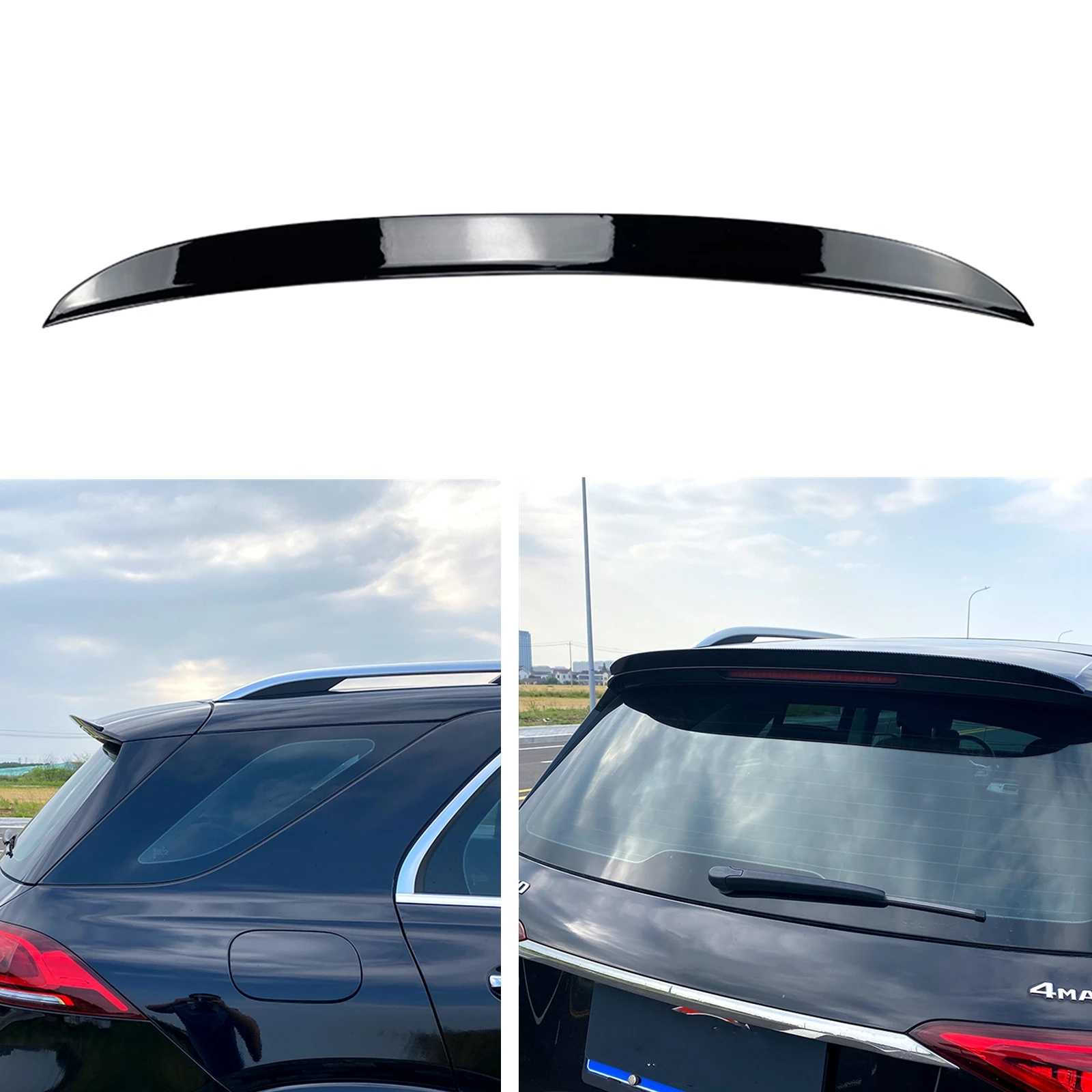 

Car Rear Trunk Lid Spoiler Wing Duckbill Splitter Lip For Mercedes Benz GLE Class W167 C167 GLE53 GLE350 GLE450 2020-2023