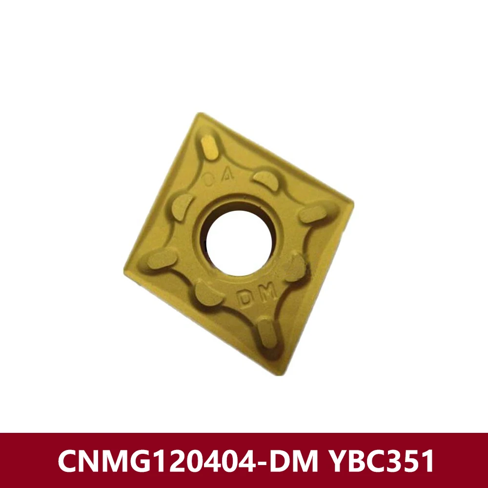Оригинальные карбидные вставки CNMG120408-DM YBC351 инструмент для резки с ЧПУ фреза