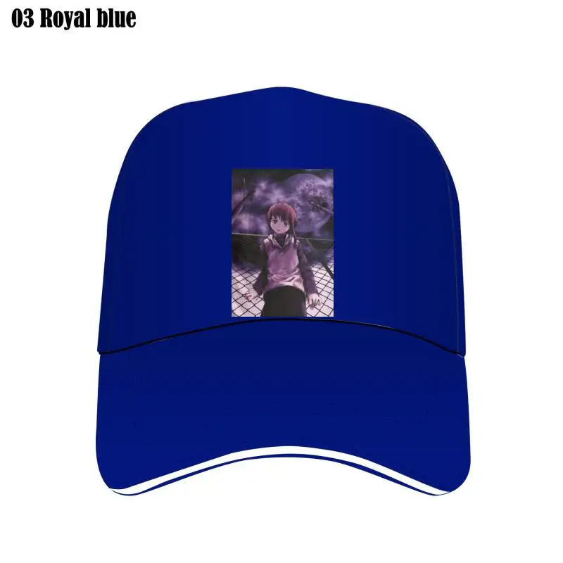 

New Serial Experiments Lain Great Custom Hat Fashion Men'S Visors Cartoon Design Bill Hats Men Anime Bill Hats Hip Hop Bill Hat