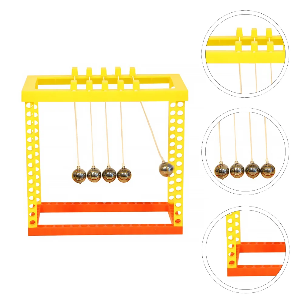 

Balance Toy Cradle Pendulumnewtons Desk Science Motion Perpetual Newton Swinging Sculptures Decororbital Revolving Decompression