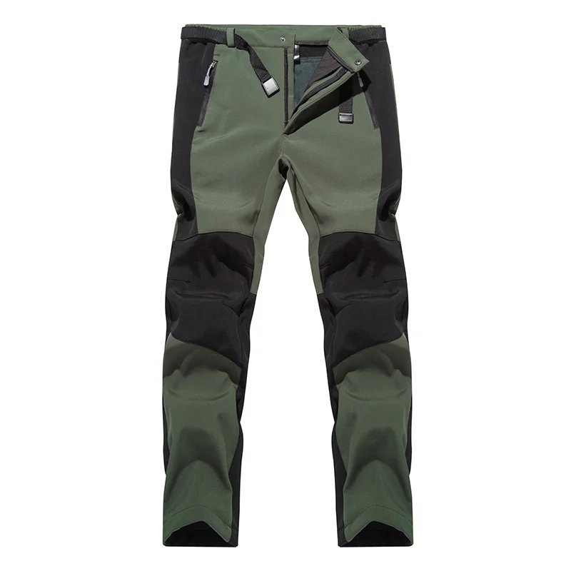 

Men Women Pants Hiking Camping Winter Lnner Fleece Soft Shell Thermal Lovers Trekking Outdoor Sports Skiing Trousers