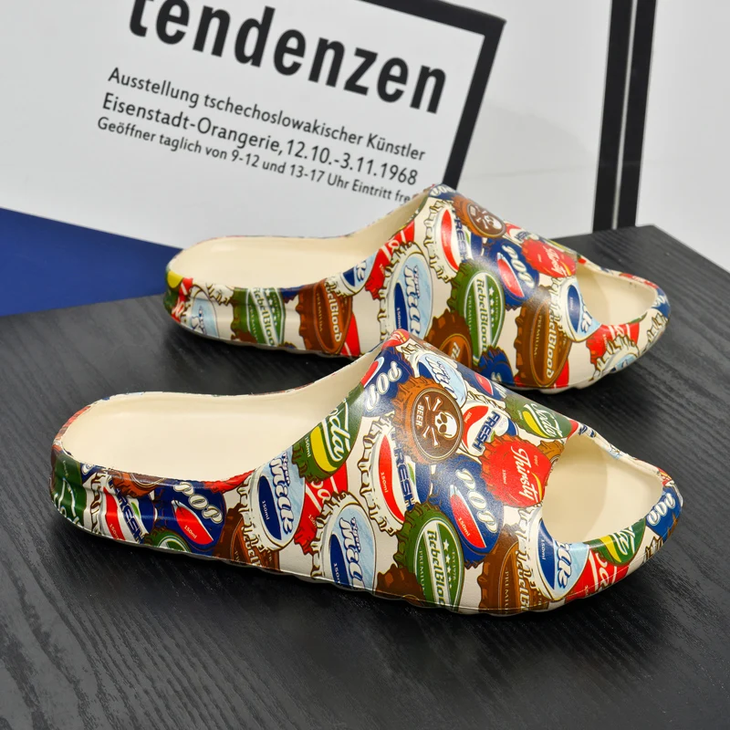 

Hot Selling Thick Bottom Bathroom Men's Home Slippers Slippers Soft Indoor Slippers Summer Flip-Flops Beach Slippers