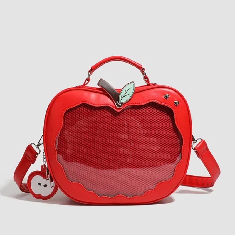 Креативная женская сумка-рюкзак Apple Ita Bag Original Cute Kawaii с пятиконечной звездой, уличная мода, сумка через плечо в стиле Харадзюку для девушек (art.: 3920d97ccd87c) - 3920d97ccd87c