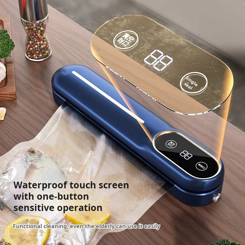 Электрический вакуумный упаковщик вакуумная упаковочная машина для хранения